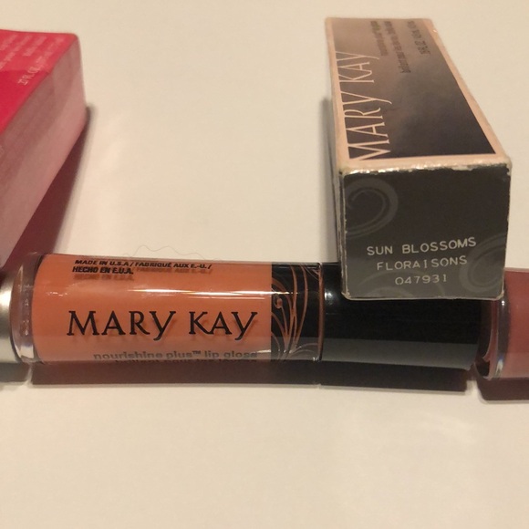 Mary Kay Other - NWT-MARY KAY/ Cafe Au Lait, Melon Sorbet, Sun Blossom Nourishing Plus Lipgloss.